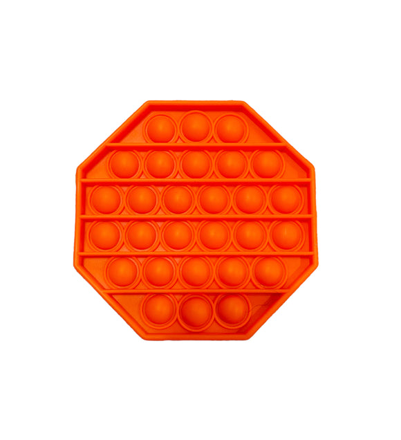 Bright Orange Octagon pop-its